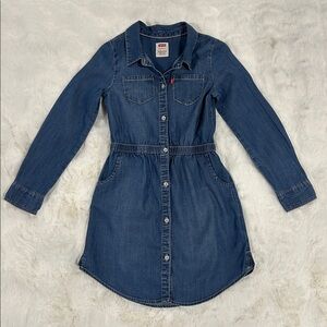 Levi’s girls blue Jean dress
